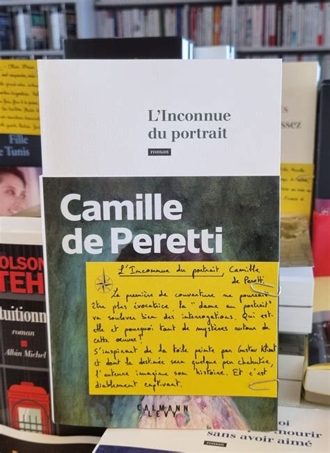 L Inconnue Du Portrait Les Petits Mots Des Libraires