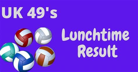 S Results Archives Uk Lunchtime Banker For Today August