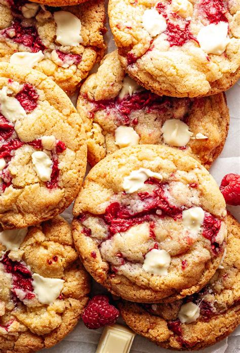 Frambozen Koekjes Met Witte Chocolade Eef Kookt Zo