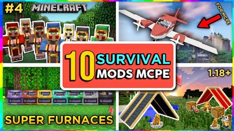 Top Survival Mods For Minecraft Pocket Edition Best Minecraft