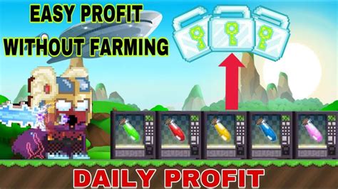 INSANE PROFIT IN GROWTOPIA DAILY DLS GROWTOPIA PROFIT 2023 YouTube