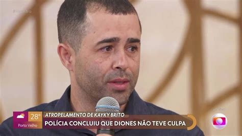 Motorista Que Atropelou Kayky Brito Se Emociona Ao Falar Sobre Acidente