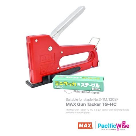 Max Gun Tacker Tg Hc Buy Gun Tacker Online Pacific Wise