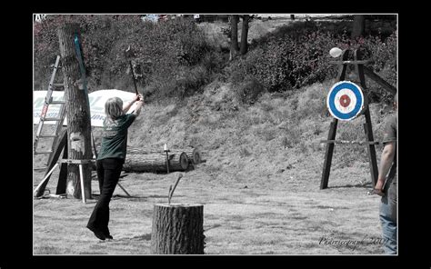 Fling It Axe Throwing Competition At The Devon County Show Flickr