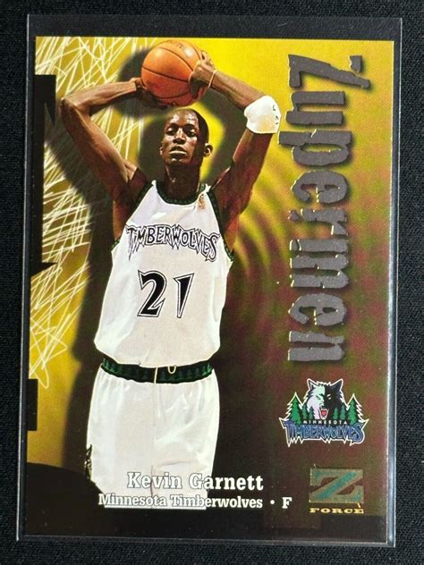 Skybox Z Force Zupermen Kevin Garnett Celtics Timberwolves