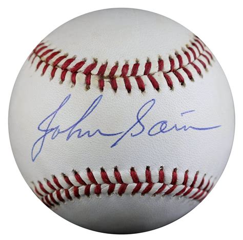 Baseball - Johnny Sain - Images | PSA AutographFacts℠