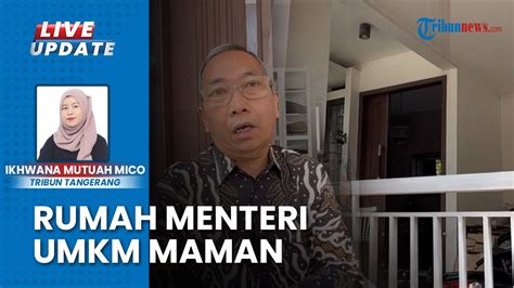 Sah Maman Abdurrahman Dilantik Jadi Menteri UMKM Keluarga Ingatkan