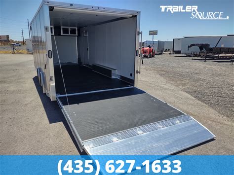 Alcom Ez Hauler X Enclosed Cargo Trailer Interior Alloy