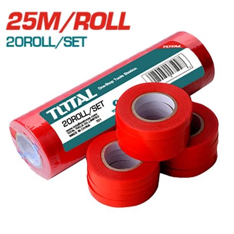 Лента за клещи за връзване на растения TOTAL, 11 мм х 25 м, 20 бр ⊶ ...