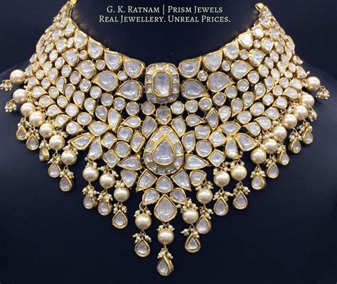 Timeless Diamond Polki Necklace Sets Glittering With Their Maker S