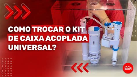 Como Trocar O Mecanismo Universal Da Caixa Acoplada YouTube