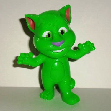 McDonald's 2016 Talking Tom Action Green Happy Meal Toy Loose Used