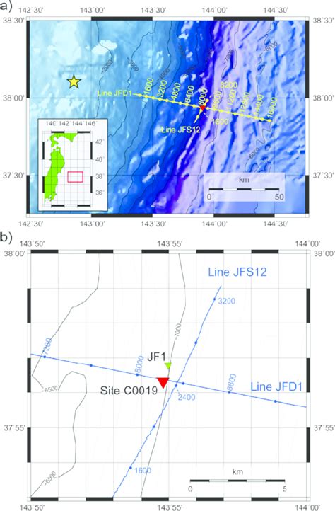 The Location Map With Seismic Lines A Regional Scale Bathymetry Map