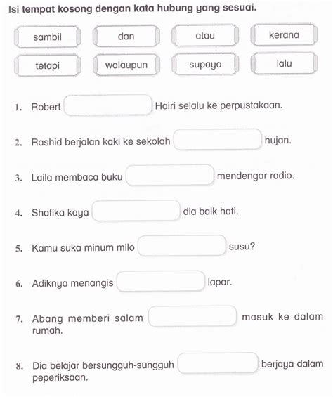 Kata Adjektif Cara Dan Jarak Worksheet Hot Sex Picture Otosection