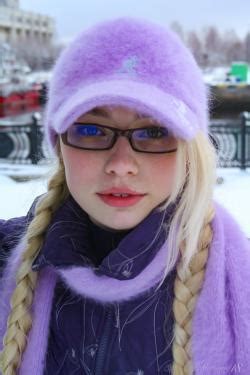 Imx To Stunning Olya On The Snow Olya N By Thierry Hot Sex Picture