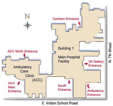 Phoenix Va Hospital Map