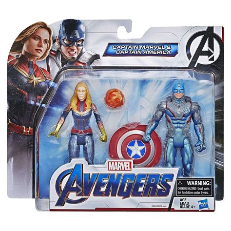 Marvel Avengers Endgame Captain America 6 Action Figure Hasbro Toys ...