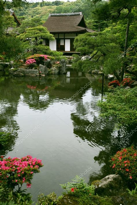 Japanese landscape garden — Stock Photo © aryunet #3861858