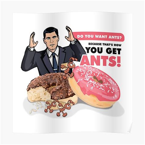 "Ants?" Poster by bashleycreative | Redbubble