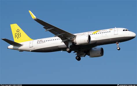 V8 RBG Royal Brunei Airlines Airbus A320 251N Photo By ZBAA WENKE ID