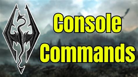 Skyrim Console Commands Ultimate Guide To All Cheats Youtube