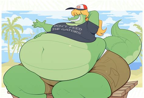 Rule 34 Alligator Alternate Version Available Belly Belly Button Gerry Ridiculouscake