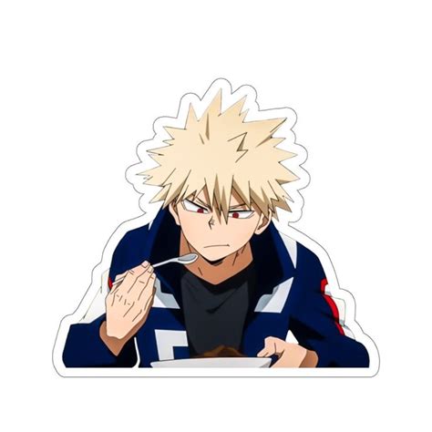 Katsuki Bakugo Sticker My Hero Academia Sticker Laptop Stickers Boku