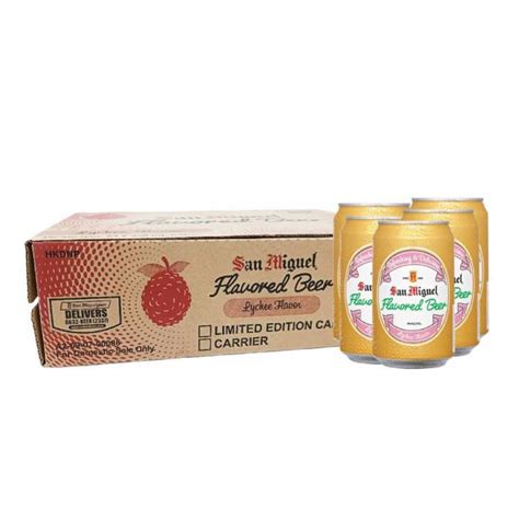 San Miguel Lychee Flavored Beer 24 X 330ml Lazada Ph