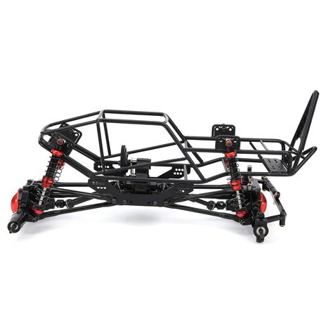 Rc Car Chassis Rc Car Accessory Exquisite Rc Metal Frame Black For Axial Scx10 90022 90027 1 10