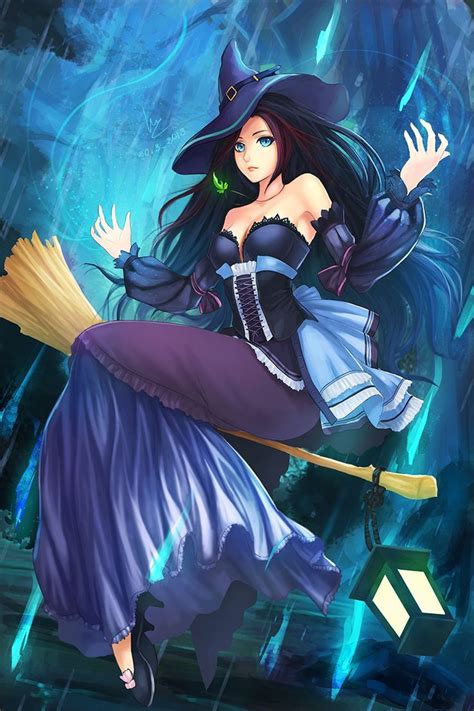 black hair yellow eyes anime girl - Google Search Anime Halloween ...