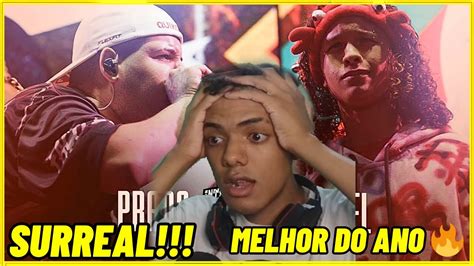 React Melhor Do Ano Xamuel X Prado Primeira Fase