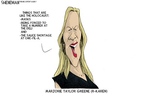 Marjorie Taylor Greenes Terrible Comparisons The Week