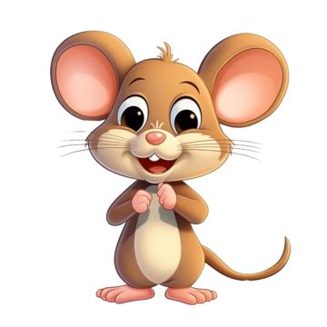 Mouse Animal Cartoon Character, Mouse Clipart, Cartoon Clipart ...