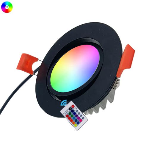 Rgb Led Downlight Ip Prova Ddimmable Gua Pode Ser Escurecido Ac