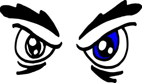 Angry Eyes Clip Art at Clker.com - vector clip art online, royalty free ...