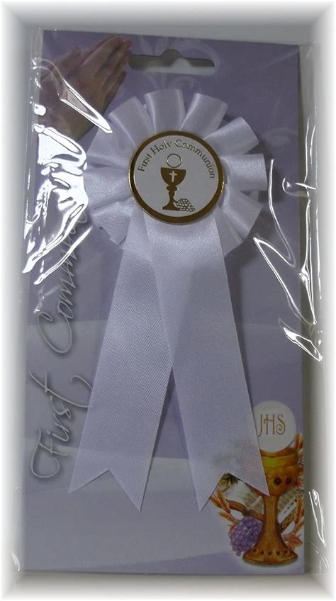 First Holy Communion Rosette First Holy Communion Badge