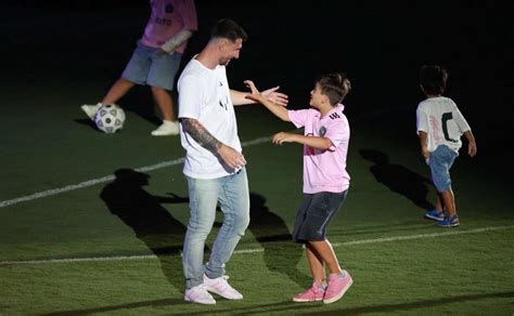 Thiago Messi Hizo Su Debut En La Sub De Inter Miami Las Primera