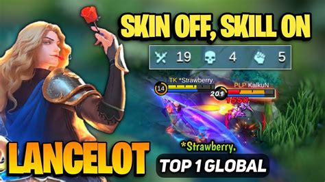 Lancelot King No Skin Just Skill Top Global Lancelot Best Build