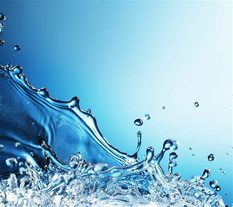 Water Blue Bubbles Drops Hd Wallpaper Peakpx