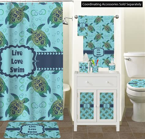 Custom Sea Turtles Finger Tip Towel Full Print Personalized