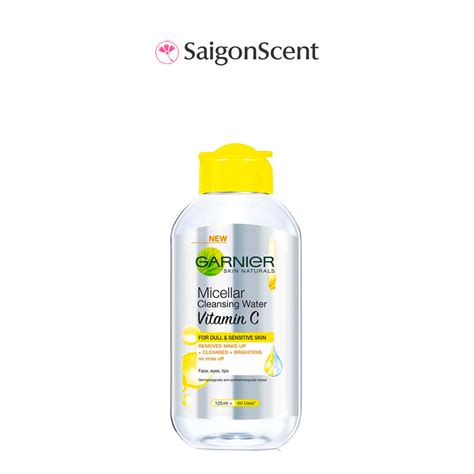 Nước tẩy trang hỗ trợ làm sáng da Garnier Micellar Cleansing Water