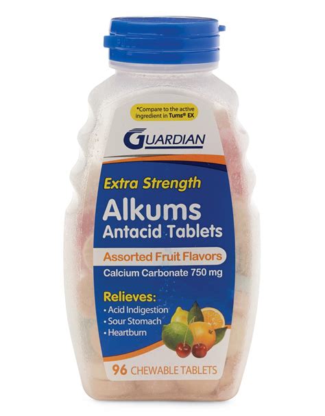 Flavored Extra Strength Antacid Tablets | Medline