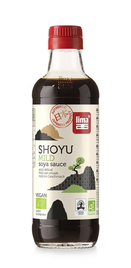 Lima Shoyu Mild Sojasauce 250 ml Flasche Brühen Brühwürfel