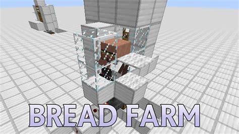 Minecraft Fully Automated Bread Farming Youtube