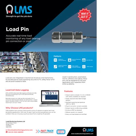 Load Monitoring Systems Load Monitoring Equipment Lms