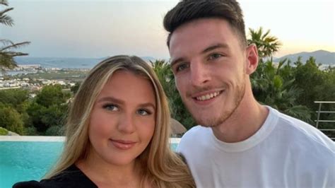 Declan Rice E Esposa - Declan Rice y su esposa, edad y a qué se dedica Lauren Fryer