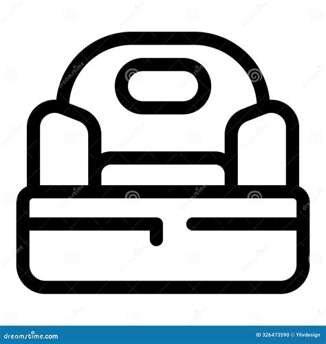 Baby Booster Seat with Straps for Secure Feeding Stock Vector