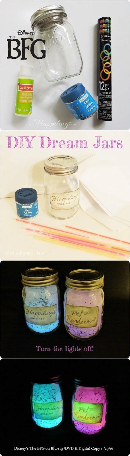 Just Happiling: Make your own Disney's The BFG Dream Jar | Dream jar ...