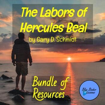 The Labors Of Hercules Beal By Gary D Schmidt Novel Study Activities