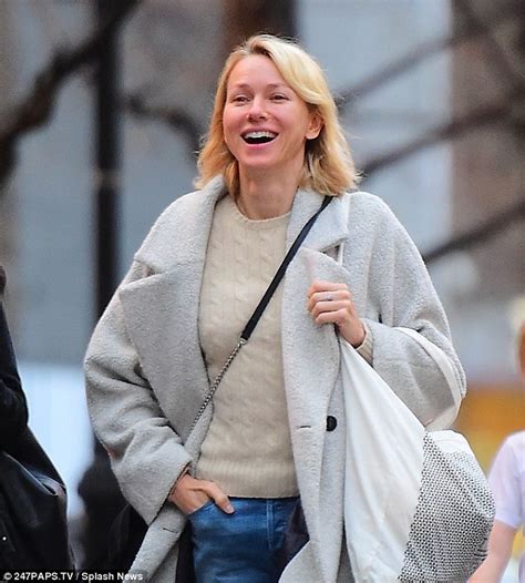 Naomi Watts Glows As She Shows Off Her Line Free Complexion In New York